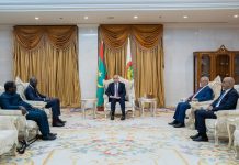 Avant la visite de Ould Diay à Dakar,Ould Ghazouani rencontre le président de l'Assemblée nationale sénégalaise