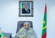 Mint Beydjel revient à Nouakchott après une tournée à l'étranger