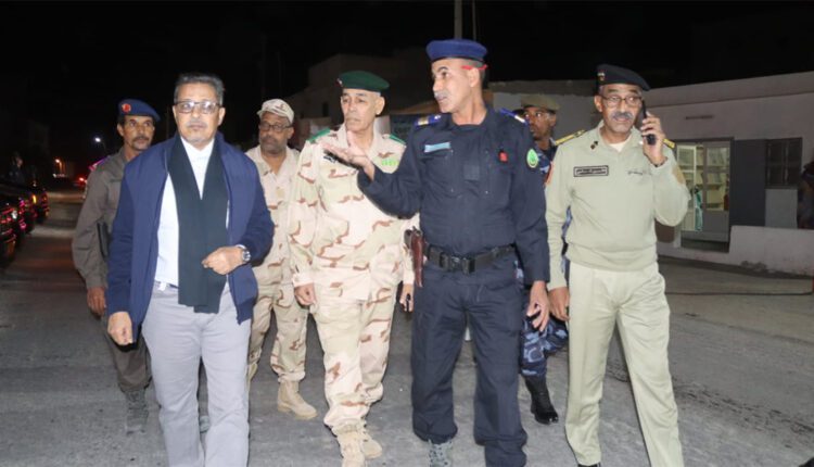 Nouadhibou :  Le wali de Dakhlet-Nouadhibou s’enquiert du bon déroulement du plan de sécurité pour l’Aïd al-Fitr