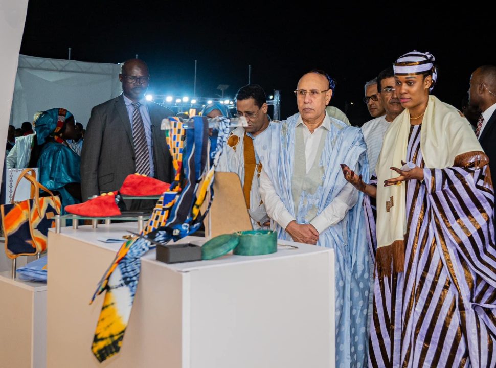 Ould Ghazouani inaugure la deuxième édition des Journées Nationales de l'Industrie Traditionnelle