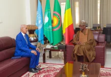Le ministre des Affaires étrangères malien rencontre l'attaché d'affaires par intérim à l'ambassade de Mauritanie à Bamako