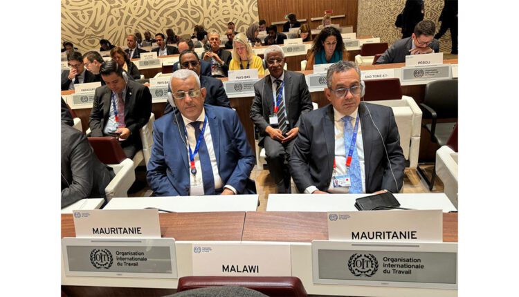 Genève : une délégation du ministère de la Fonction publique et du Travail participe aux travaux du 12em session de la conférence internationale du travail