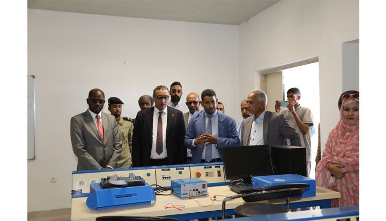 Le ministre de l’enseignement supérieur : Effectue une visite d’information à l’institut supérieur du génie industriel de Nouakchott