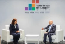 Le président Ghazwani rencontre le premier ministre tunisien