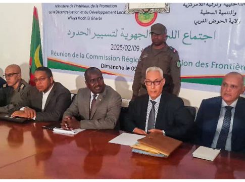 Réunion à Aioune, dans l'est de la Mauritanie, pour discuter de la sécurité aux frontières