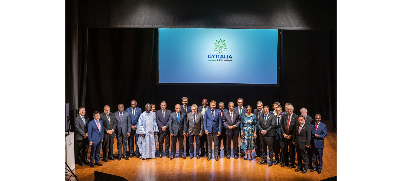 Italie : Tenue des réunions des ministres de l’Agriculture du G7 et des sept pays africains