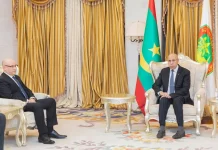 Le président mauritanien rencontre le ministre algérien du commerce