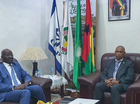 Après le président sénégalais Ghazwani envoie un message spécial au Président de la Guinée-Bissau