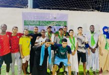 L'équipe de la Faculté de Charia A remporte le championnat sportif de la huitième édition du Département de l'Union Nationale de l'Université d'Aioune.