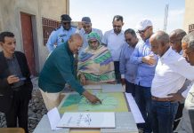 La ministre de l'Environnement inspecte le volet environnemental du programme de développement de Nouakchott