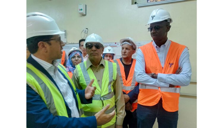 Ministre des Mines et de l’Industrie : visite des installations de la SNIM à Zouerate