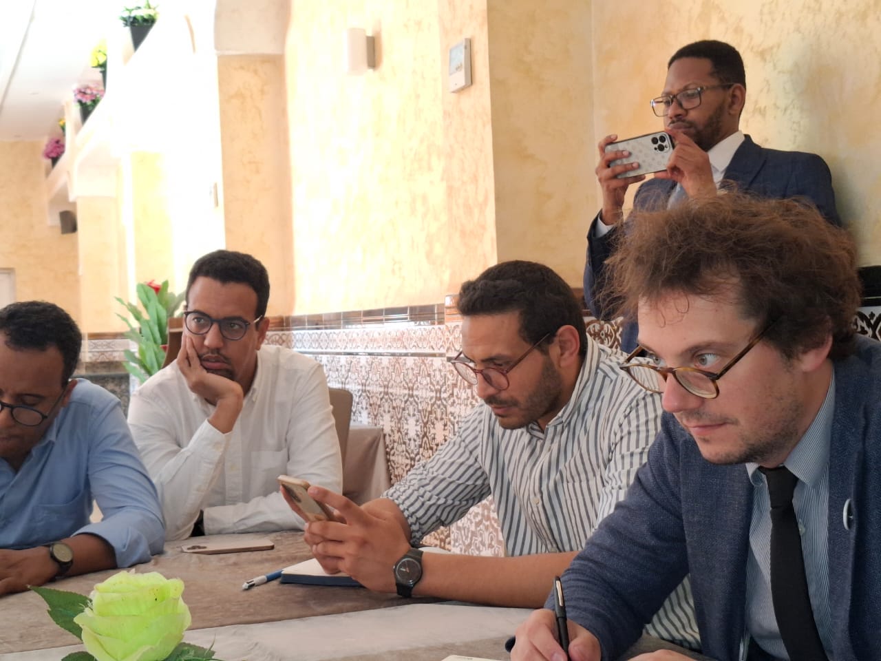 Le directeur général de RSF en visite en Mauritanie