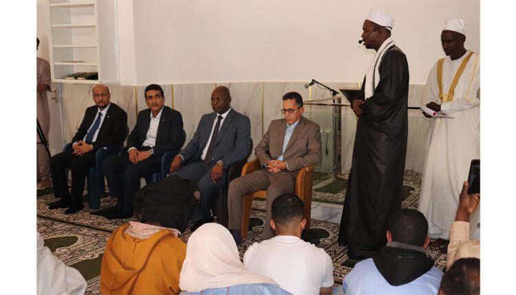 Le ministre des affaires islamiques : Supervision de l’inauguration d’une mosquée dans la localité d’Aghnordert