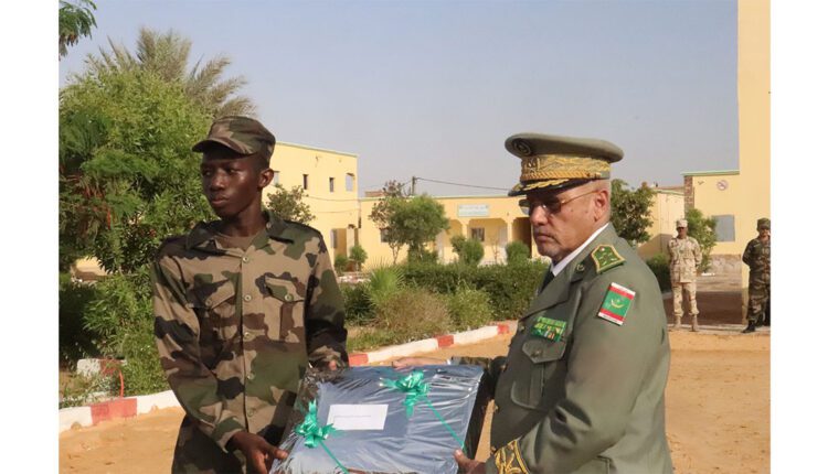 Le chef d’état-major général des armées :  supervision de la clôture de l’année académique du lycée militaire de Nouakchott