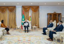 Ghazwani reçoit la ministre des Sports rwandaise, envoyée spéciale du président rwandais