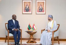 Ould Merzoug remet un message de Ghazouani au sultanat d'Oman.