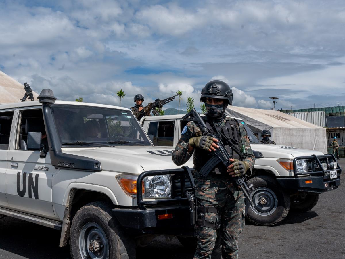 En RDC, le retrait des Casques bleus a commencé