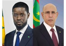 Ghazouani félicite son homologue sénégalais à l'occasion de la fête de l'indépendance et réaffirme son engagement à renforcer la coopération.