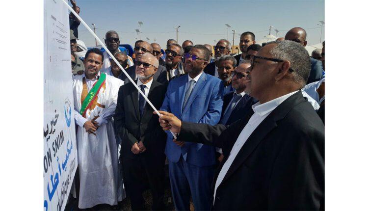 Le ministre délégué auprès du ministre de l’Intérieur : Supervision en Adrar du lancement des interventions caritatives de la Fondation de bienfaisance de la SNIM