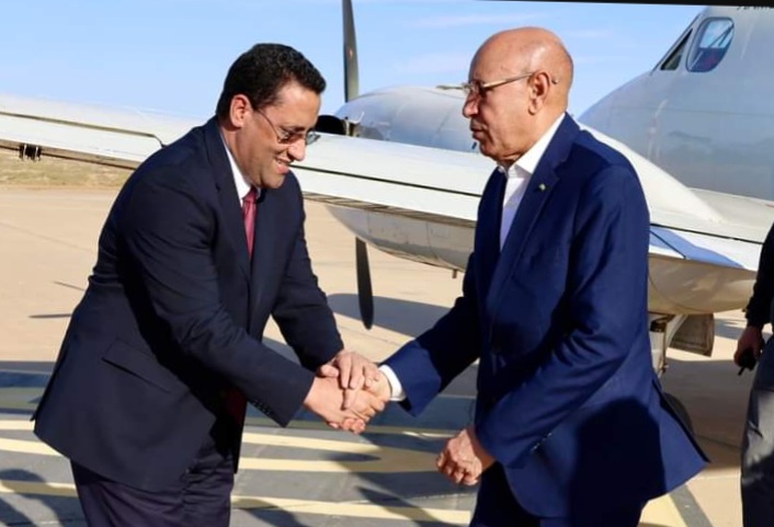 Après une visite qualifiée de privée, Ghazwani revient du Maroc à Nouakchott