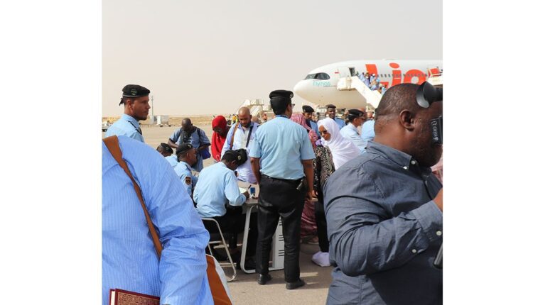 Nouakchott : le sixième contingent des pèlerins Mauritaniens rentre à Nouakchott