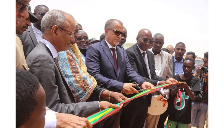 Nouakchott : Le DG de TAAZOUR inaugure un complexe récréatif, sportif et de service à Dr el Beida