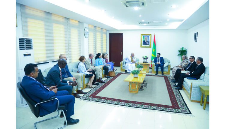 Nouakchott : Rencontre du Premier ministre avec une délégation du Programme alimentaire mondial