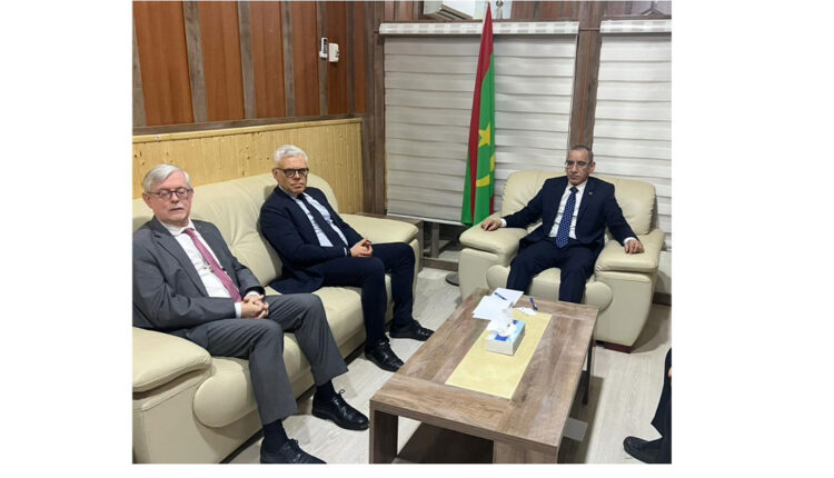 Nouakchott : Entretien du ministre de l’intérieur avec une délégation de l’Union Européenne