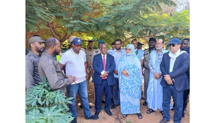 Trarza : La ministre de l’environnement effectue une visite au parc national d’Aouleygatt à Ouad Naqa