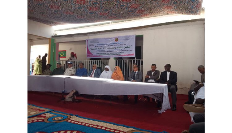 Le wali du Gorgol supervise le lancement marquant les activités de la Journée internationale de la femme au Gorgol