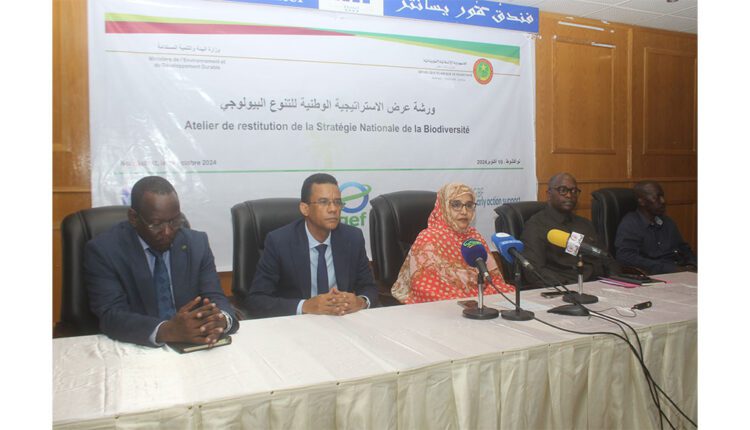 Nouakchott : Atelier sur la présentation et la validation de la Stratégie Nationale de la Biodiversité