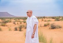Ghazouani arrive à Kaédi au début de ses vacances annuelles