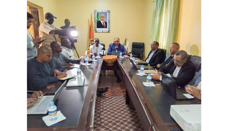Trarza : Tenue d’une réunion consacrée à l’activation des termes de l’accord conclu entre la SONADER et la société sénégalaise SAED