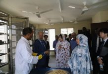 Une délégation japonaise visite des installations de pêche à Nouakchott
