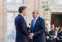Ghazanouani affirme l’engagement de la Mauritanie à renforcer les relations d’amitié et de coopération avec la France