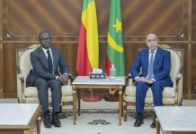 Ghazouani et Wadani ouvrent des pourparlers mauritano-béninois à Nouakchott