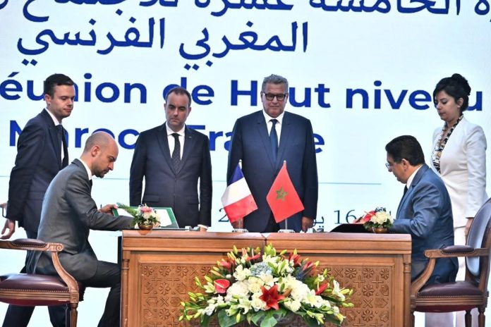 Le Partenariat d’exception renforcé, voulu par Sa Majesté le Roi Mohammed VI et SEM le Président Emmanuel Macron, est désormais entré dans sa phase de pleine mise en œuvre, a affirmé, jeudi à Rabat, le Chef du gouvernement marocain, Aziz Akhannouch