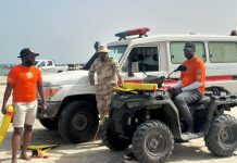 La garde côtière récupère le corps d’un jeune homme noyé au large de la plage de Cabano à Nouadhibou