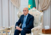 Ould Ghazouani discute avec le vice-président de la Banque mondiale les priorités de développement en Mauritanie.