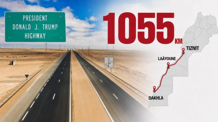 Maroc : le Roi Mohammed VI baptise la voie express Tiznit-Dakhla du nom de « Donald J. Trump Highway »